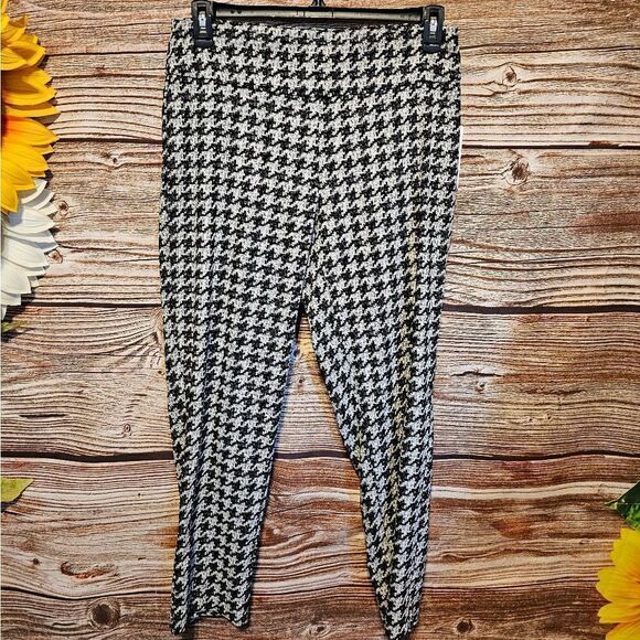 Zac & Rachel capris Women's 12 black/vanilla ice NWT - Picture 1 of 6
